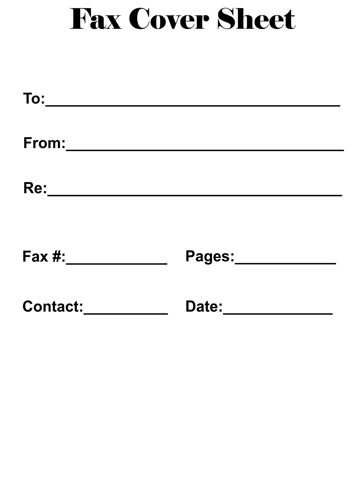 Free Printable Fax Cover Sheet - Free Printable Calendar Templates throughout Fax Cover Letter Printable