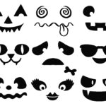 Free Printable Halloween Craft: Jack-O-Lanterns | Print, Cut in Printable Jack O Lantern Faces