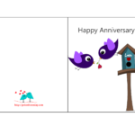 Free Printable Happy Anniversary Cards Regarding Free Printable Anniversary Cards