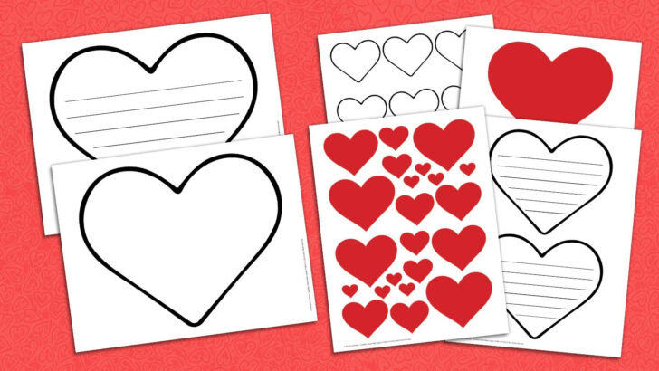 Valentine Heart Printable Free