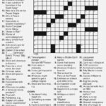 Free Printable Large Print Crossword Puzzles   Printable Crossword For Free Printable Crossword Puzzle