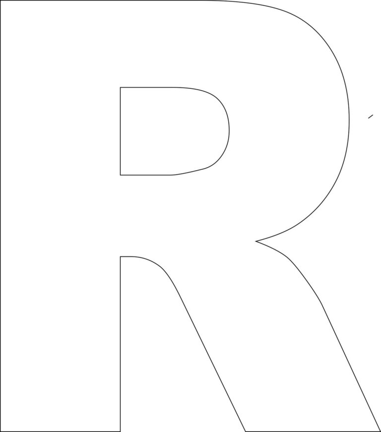 Large Printable Alphabet Letters | FREE Printables