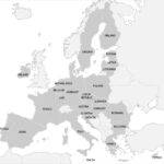 Free Printable Maps Of Europe For Printable Map Of Europe