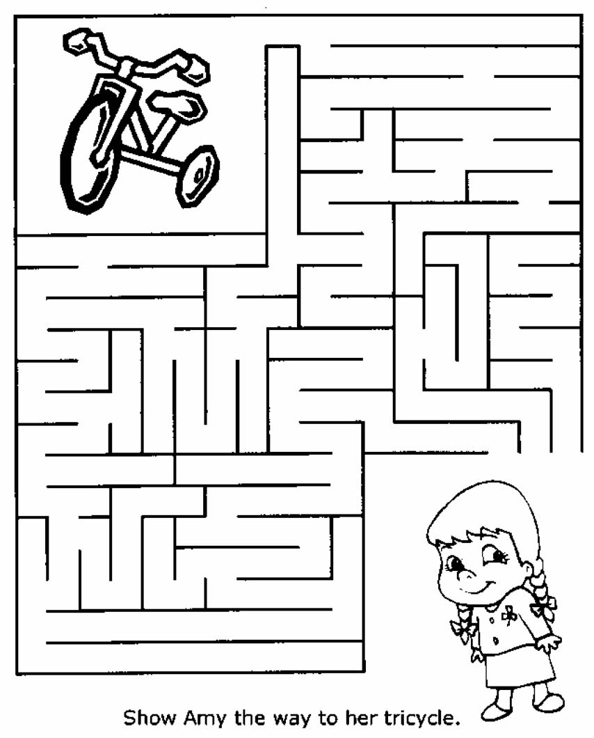 Free Printable Mazes For Kids | All Kids Network pertaining to Maze For Kids Printable