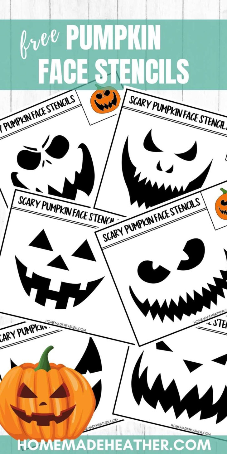 Printable Jack O Lantern Pumpkin Stencils