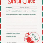 Free Printable Santa Letter Templates You Can Customize | Canva Inside Father Christmas Letter Template Printable