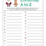 Free Printable Santa'S Christmas Word Game   Mama Likes This Inside Free Christmas Games Printable