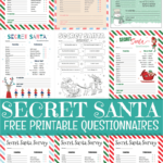 Free Printable Secret Santa Form For Secret Santa Template Printable