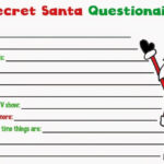 Free Printable Secret Santa Form   Free Download   Printable With Secret Santa Template Printable