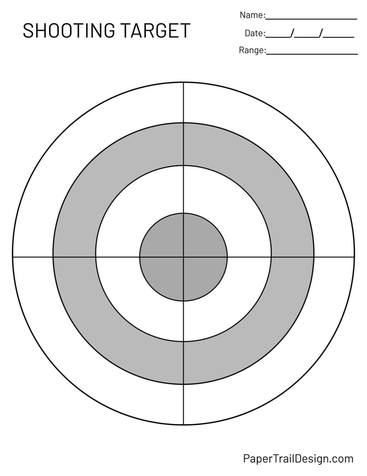 Target Shooting Targets Printable | FREE Printables