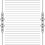 Free Printable Stationery And Lined Letter Writing Paper – Diy Pertaining To Lined Sheets Of Paper Printable