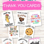 Free Printable Teacher Appreciation Cards In Printable Teacher Appreciation Cards