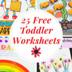 Free Printable Toddler Worksheets To Teach Basic Skills Intended For Free Printables For Preschoolers