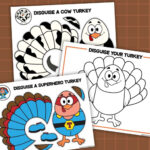 Free Printable Turkey In Disguise Templates To "Hide A Turkey" In Turkey In Disguise Printable