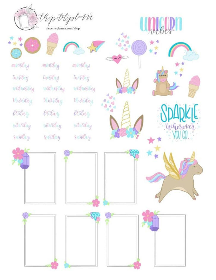 Little Cute Stickers Printable Free Printable