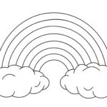 Free Rainbow Coloring Pages To Print   Crafty Morning In Printable Colouring Pages Of Rainbows