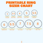 Free Ring Size Chart Templates & Examples   Edit Online & Download Within Free Printable Women&#039;s Ring Sizer