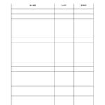 Free Sign In/Up Sheet Templates | Pdf | Cocosign Intended For Printable Sign In Sheet