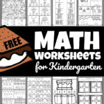 Free Smores Camping Worksheets For Kindergarten Summer Math Regarding Math Camping Worksheets Printable