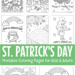 Free St Patrick'S Day Coloring Pages For Kids & Adults Within Printable St Patricks Day