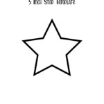 Free Star Shape Templates To Print Pertaining To Template Of A Star Printable