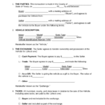 Free Texas Motor Vehicle Bill Of Sale Form   Pdf | Word – Eforms Within Printable Bill Of Sale Texas