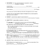 Free Texas Rental Lease Agreement Templates (8) | Pdf | Word In Free Printable Rental Lease Agreement