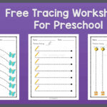 Free Tracing Worksheets For Preschool   The Teaching Aunt In Free Printable Tracing Worksheets