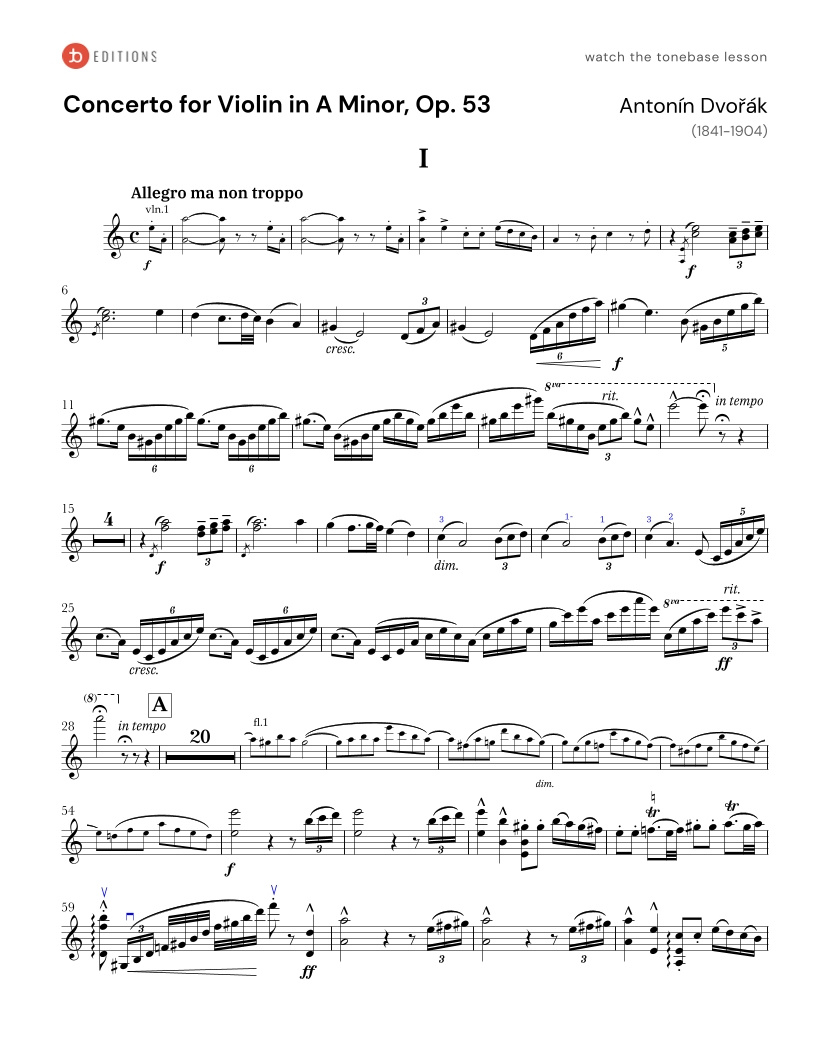 Free Violin Sheet Music | Tonebase Violin for Free Printable Music Sheets For Violin