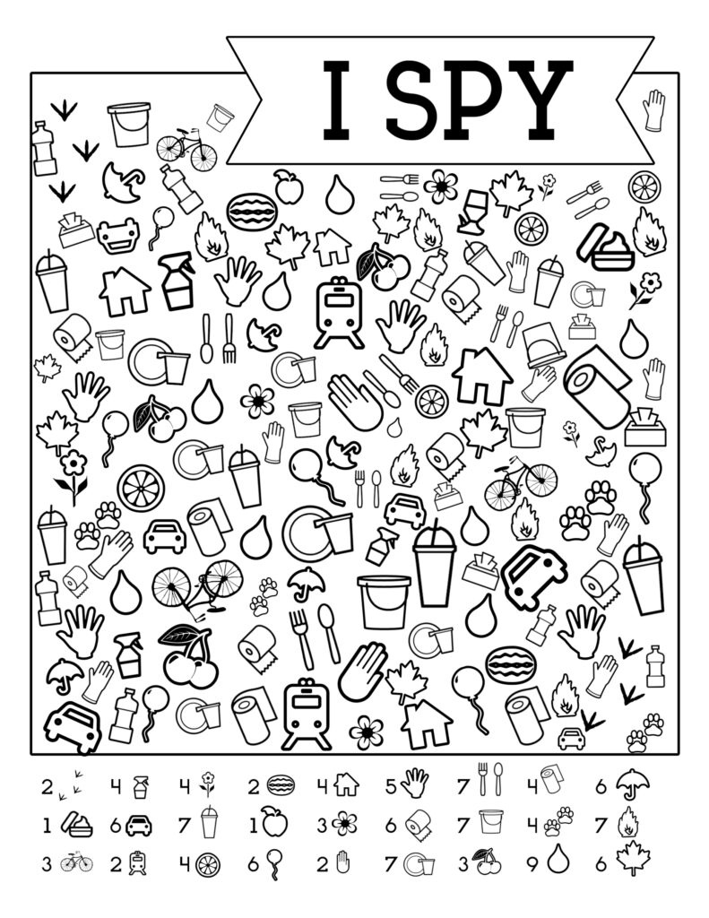 Fun I-Spy Coloring Sheets For Your Child | Cultivate Bhe with regard to I Spy Games Printable