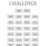 Geld Sparen Challenge Printable, Save 2021 In 26 Wochen Regarding Printable Money Saving Challenge