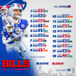 Get Your Downloadable Buffalo Bills 2023 Schedule Wallpaper Here Intended For Buffalo Bills Schedule 2024 Printable