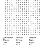 Go Eagles! Word Search   Wordmint With Regard To The Eagles Puzzles Printable