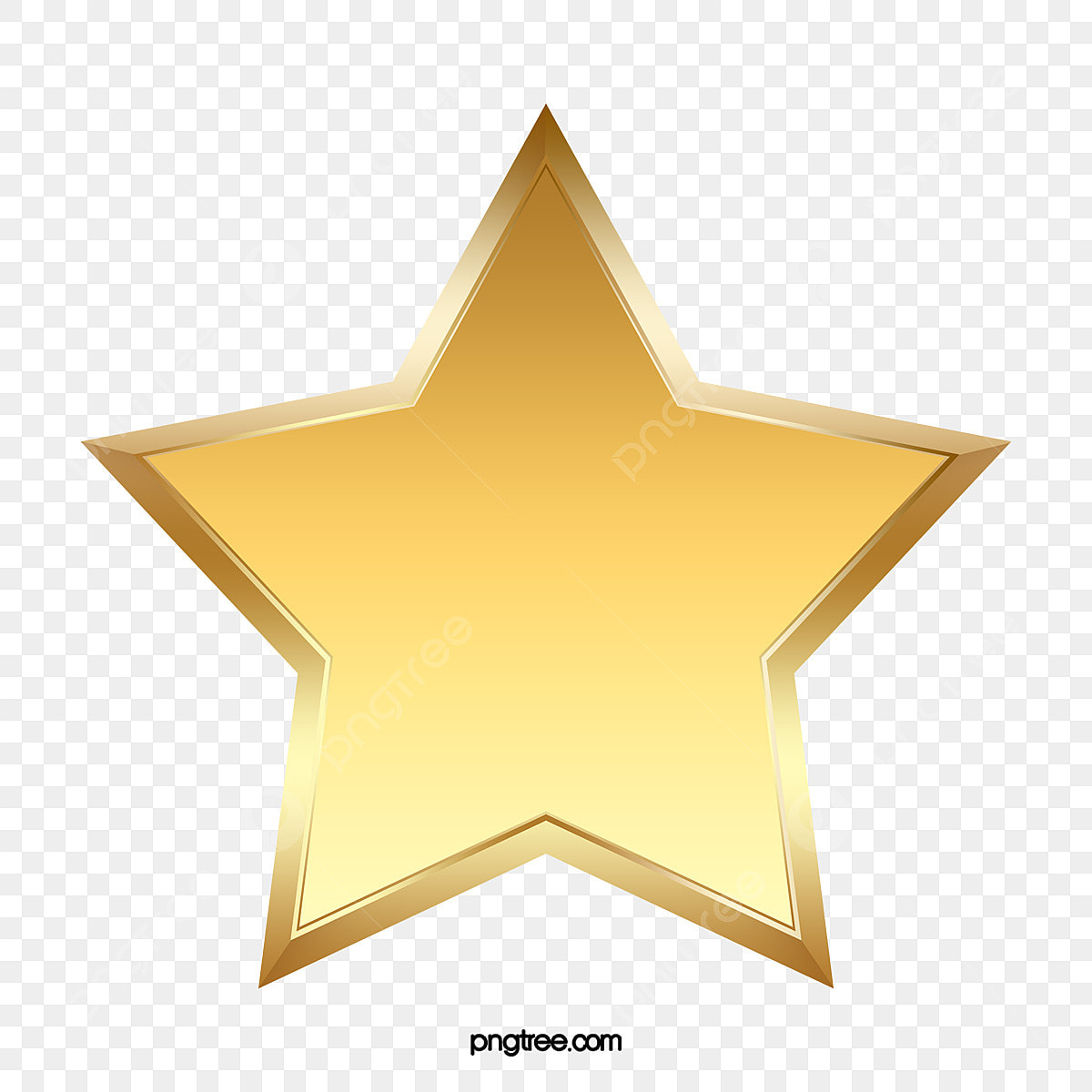 Gold Five Pointed Star Png Transparent Images Free Download in 5 Pointed Star Template Free Printable 500