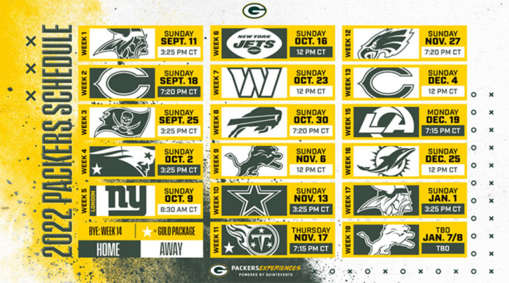 Packers Schedule 2024 Printable