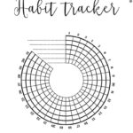 Habit Tracker Printable   43 Cute & Free Printable Habit Trackers For Habit Tracker Free Printable