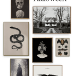 Halloween Art Prints And A Free Halloween Printable   Saffron Avenue With Free Printable Halloween Images