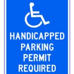 Handicapped Parking Permit Required Within Printable Handicap Parking Permit