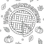 Happy Thanksgiving Coloring Pages   20 Free Printables | Printabulls Intended For Thanksgiving Coloring Sheets Printable