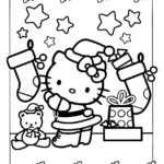 Hello Kitty Christmas Coloring Pages   10 Free Pdf Printables For Hello Kitty Printable Coloring Pictures