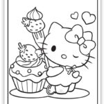 Hello Kitty Coloring Pages (Free Pdf Printables)   Simply Love With Hello Kitty Coloring Book Printable