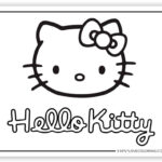 Hello Kitty Coloring Pages (Free Pdf Printables)   Simply Love With Printable Coloring Hello Kitty