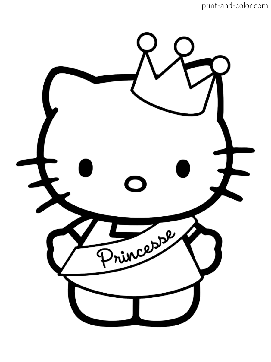 Hello Kitty Coloring Pages | Print And Color with Hello Kitty Printable Coloring Pictures