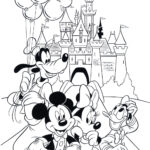 Home With Printable Disney Coloring Pictures