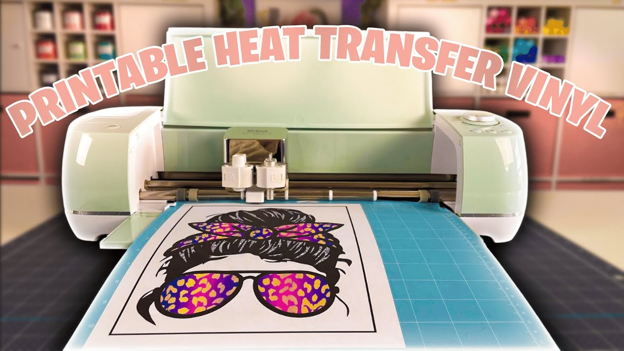 How To Use Printable Heat Transfer Vinyl With Cricut | Printable Htv Tutorial in Printable Heat Transfer Vinyl