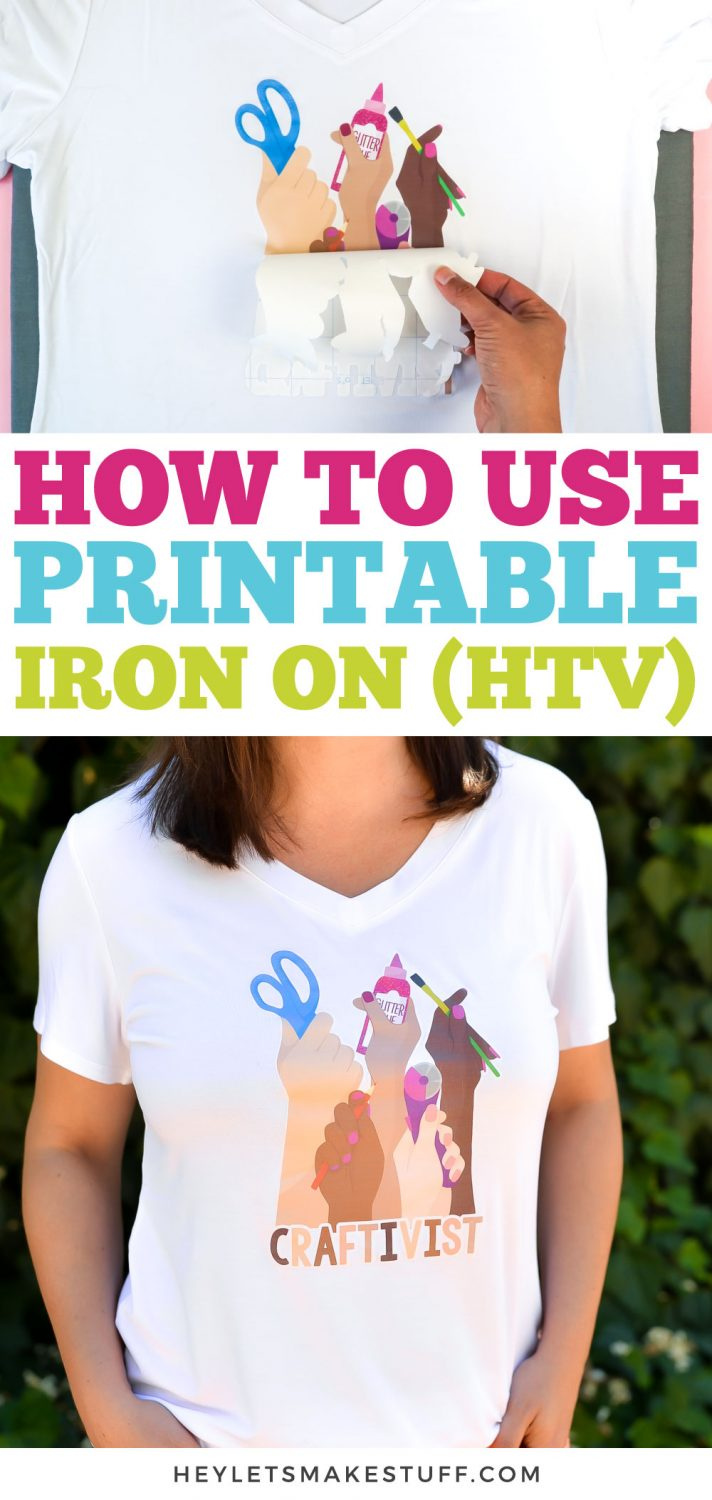 How To Use Printable Iron On With Your Cricut - Hey, Let&amp;#039;S Make Stuff for Printable Iron On Vinyl