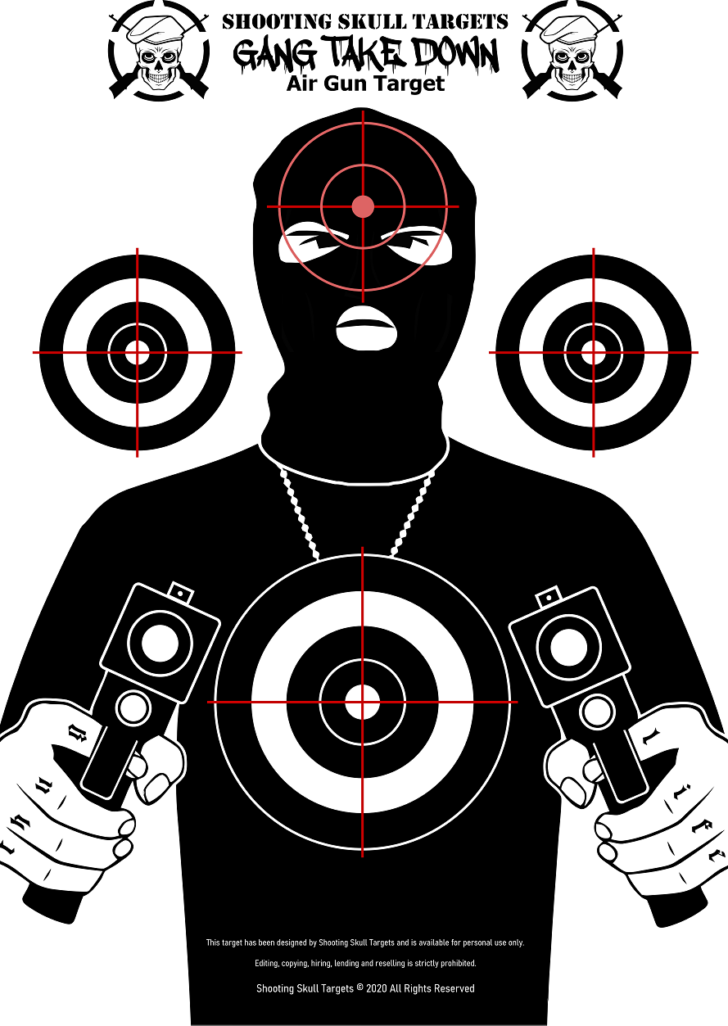 Printable Targets For Shooting Practice