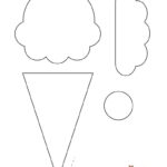 Ice Cream Template   Reading Adventures For Kids Ages 3 To 5 With Ice Cream Cone Printable