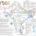 India Map Within Printable Map Of India With Bay Sea Ocea