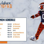 Inside Look: Auburn'S 2024 Sec Schedule Preview | The Fan Attic Pertaining To Auburn Football Schedule 2024 Printable